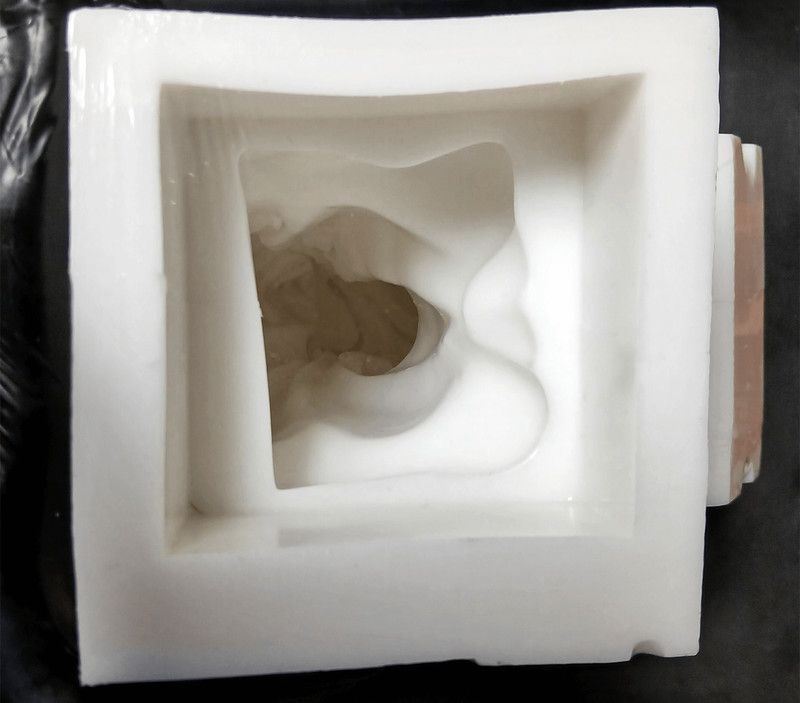 12 in Horse head sculpture Resin, plaster, soap, candle silicone mold 9-9 gallery