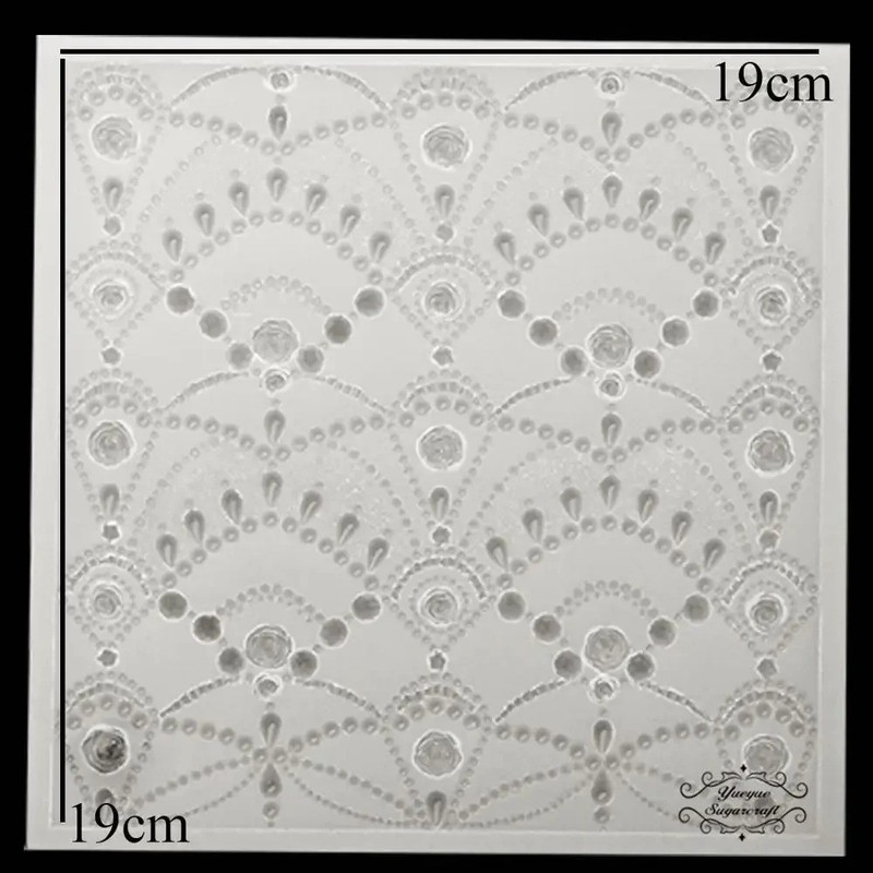 Sugarcraft Large Jewellery Silicone Mold Wedding Cake Fondant Resin Soap Mould gallery