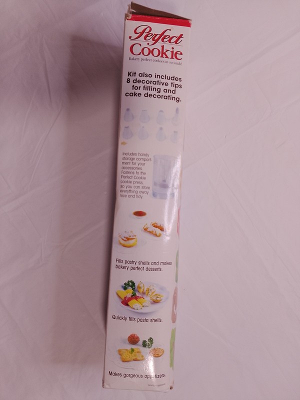 Vintage Perfect Cookie Bakery Press Kit As Seen On TV Cookie Maker gallery