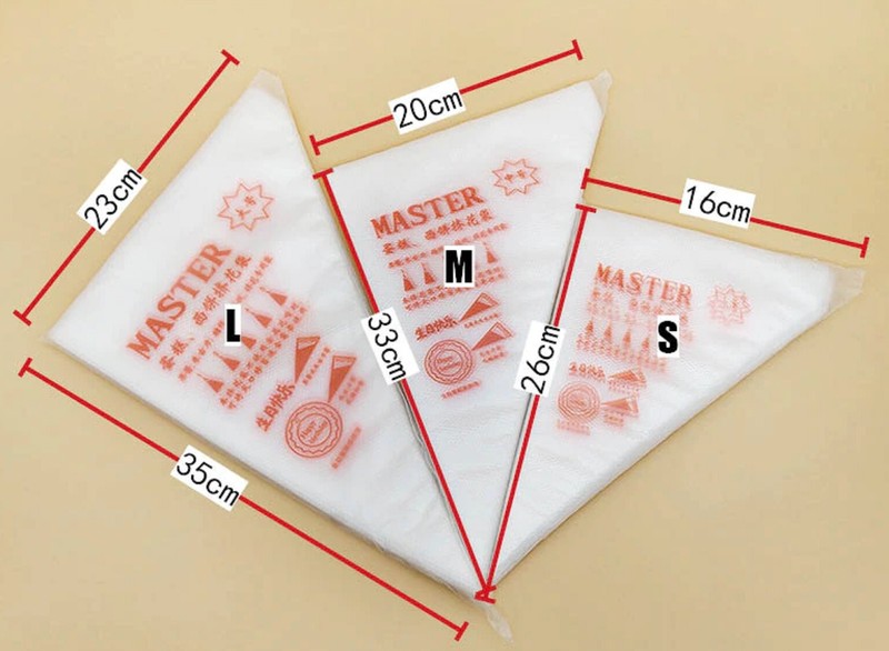 Small/Medium/Large/XL Disposable Pastry Bags Confectionery EquipmentPastryBakery