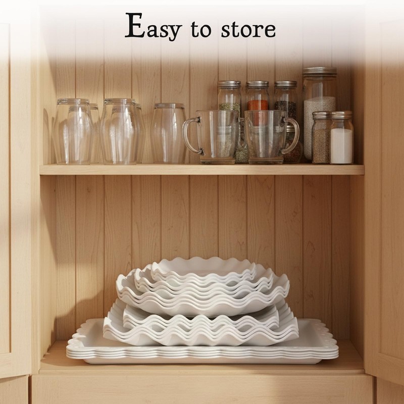 Pack of 11 Cake Stand Set, with 3 x Two-Tier and 3 x Three-Tier Cupcake Stand... gallery