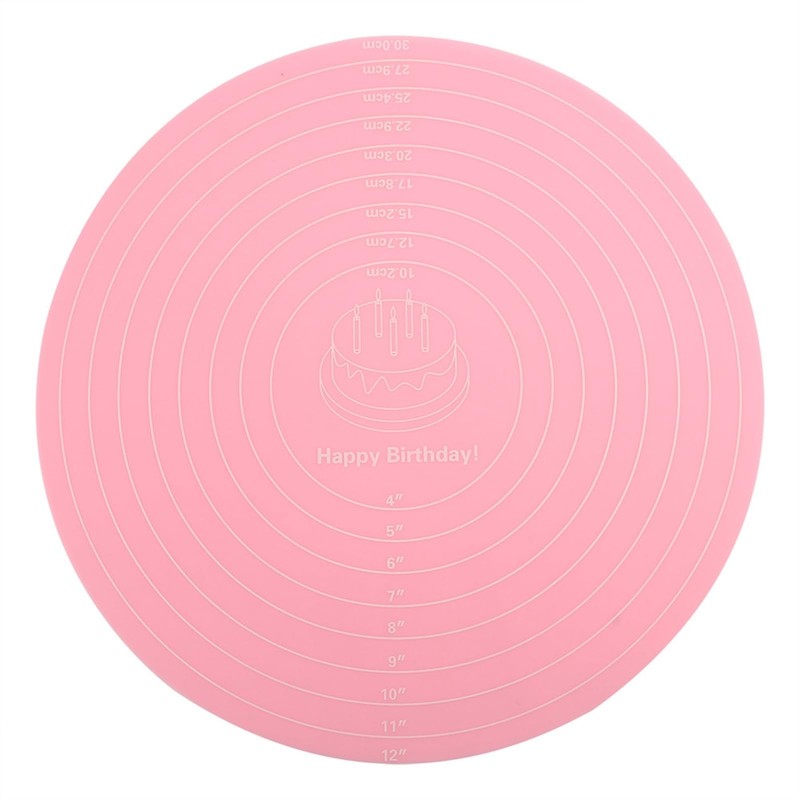 Fayelume Dough Mat, Silicone Pastry Kneading 6.3"L x 6.3"W, #412