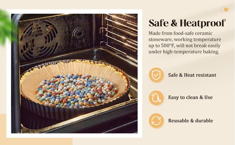 1 Pa 2 lb Multi Color Pie Weights for Baking Crust Reble Ceric gallery