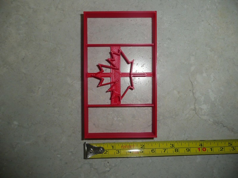 CANADA FLAG MAPLE LEAF CANADIAN COUNTRY COOKIE CUTTER USA PR4109 gallery
