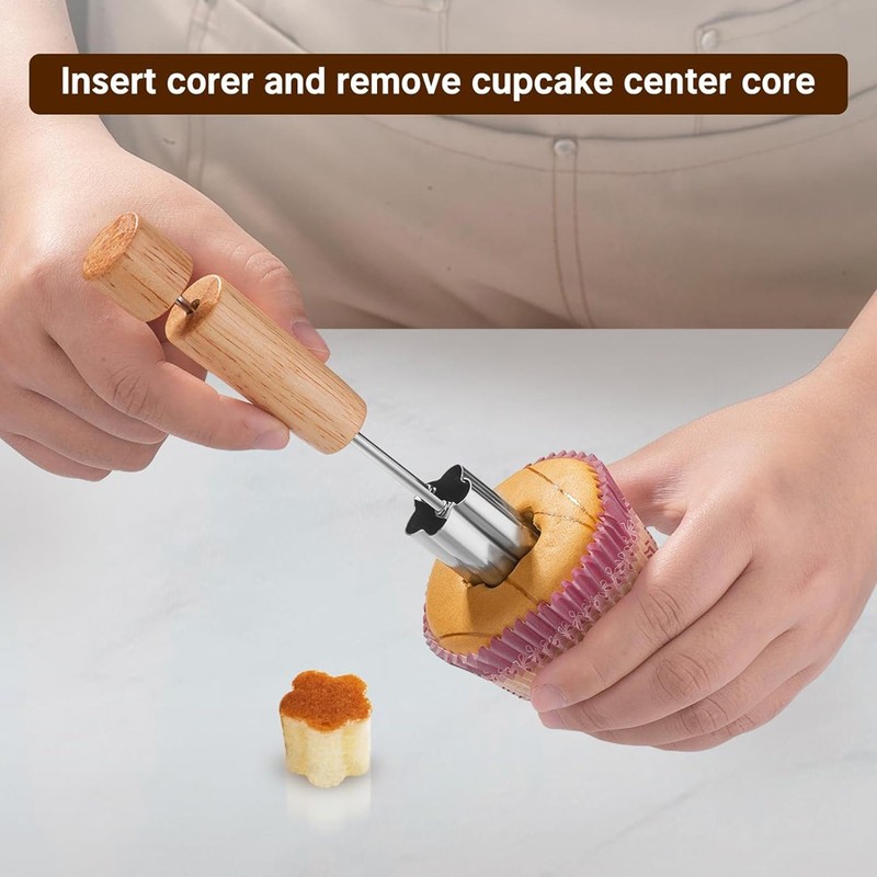 Cupcake Corer Stainless Steel Cupcake Hole Cutter For Filling Pastry Corer ILQG