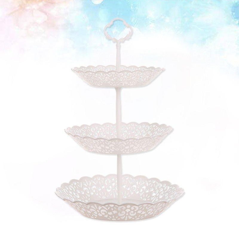 Three Tier Dessert Display Stand For Afternoon Tea Wedding Birthday Decor gallery