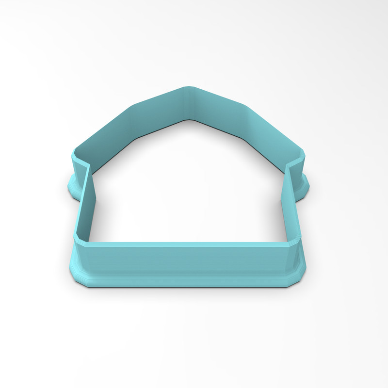 Barn Cookie Cutter & Stamp | Barnyard Animal Cow Pig Horse Chicken gallery