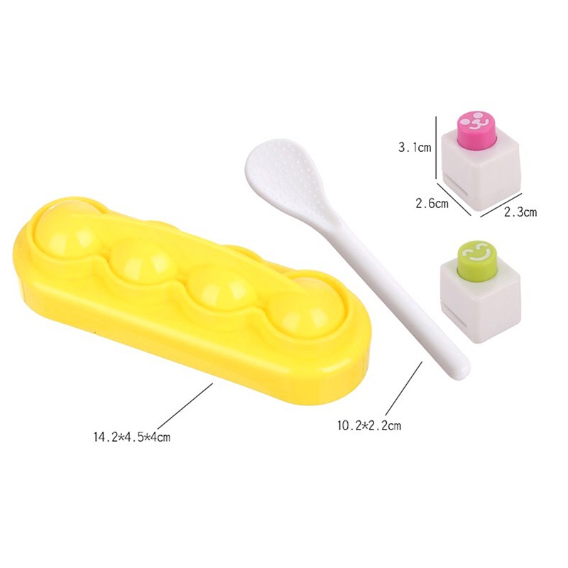 1 Set Rice Ball Mould Shaker Ball Shape Sushi Maker Mould DIY Meal Sushi Tools gallery