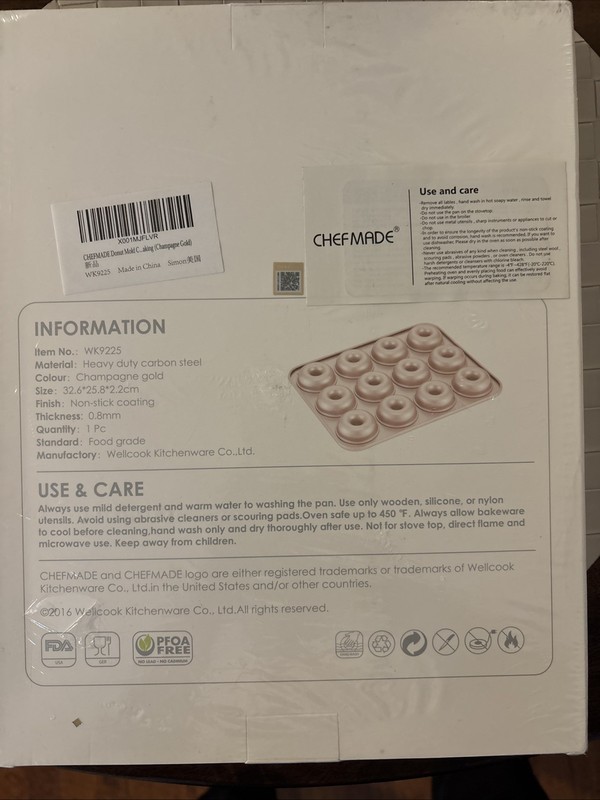 12 Cup Nonstick Donut Pan gallery
