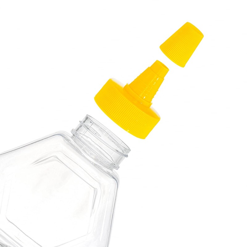 16 Pack Plastic Honey Bottle Jars, 7 Oz Squeeze Bottles Empty Jars with Spout... gallery