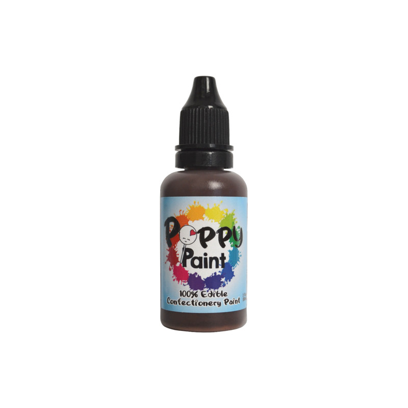 Brown Poppy Paint