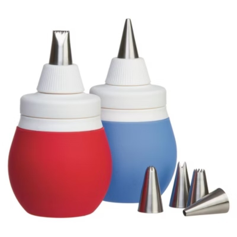 Decorating Kit: 8-Piece Cake & Cupcake Icing Piping Set