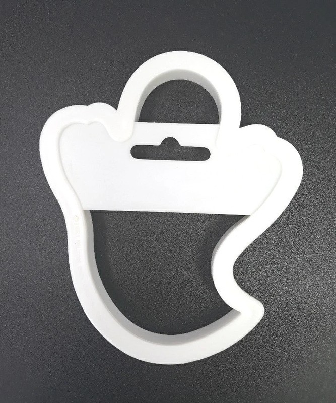 Vintage Wilton Halloween Cookie Cutter Ghost 1991 Made In Taiwan 4″
