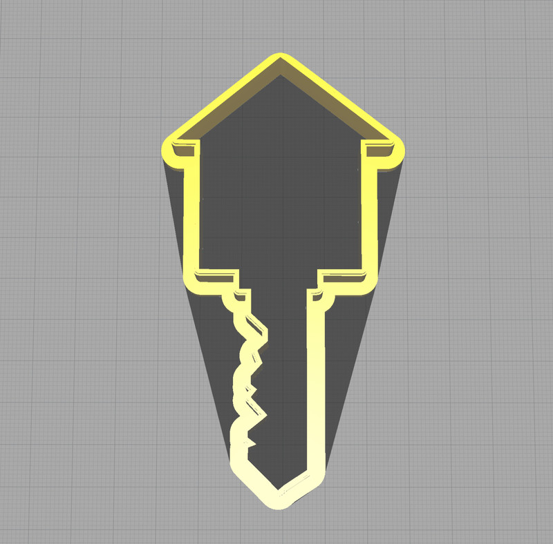Key House Realtor Shaped Cookie Cutter