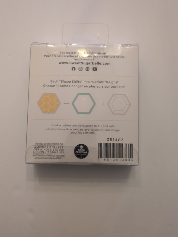 Sweet Sugarbelle Nested Cookie Cutterrs Plastic Hexagon gallery