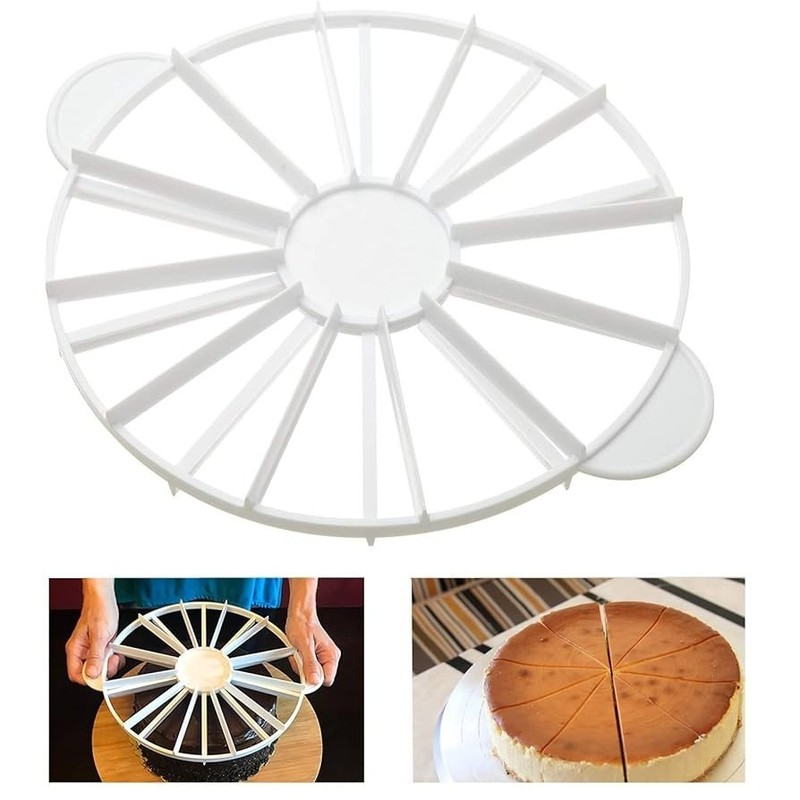 Ateco 1328 Cake Portion Marker – 14 or 16 Slices for Cakes up to 16″ Few Left! gallery