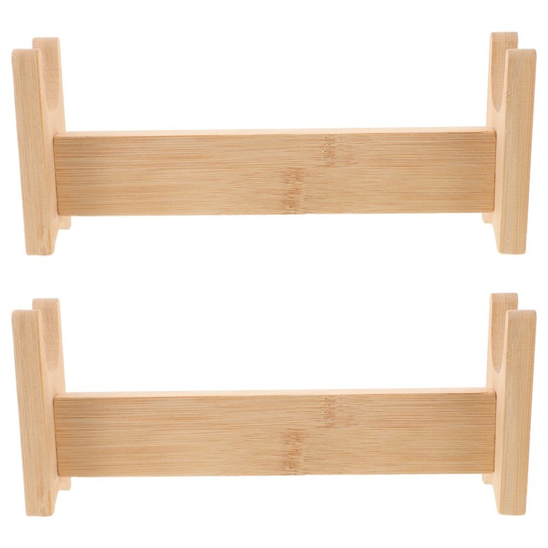 2 Pcs Rolling Pin Rack for Bakery Display Stand Baking Rollers Cookie Dough