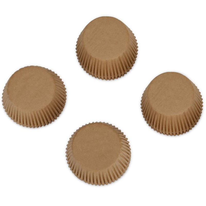 Gifbera Natural Parchment Paper Cupcake Liners Standard Baking Cups 400-Count... gallery