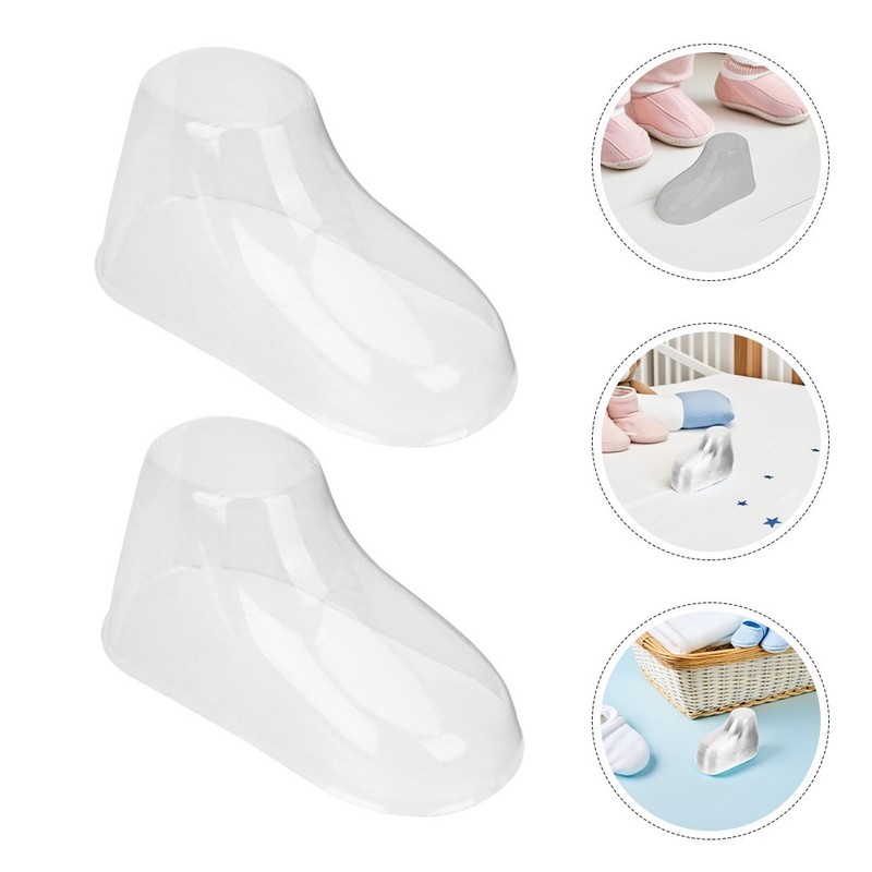 160pcs Baby Foot Display: Clear Baby Feet Display - Realistic Infant gallery