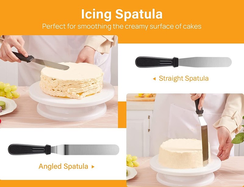 Soporte Para Pasteles Plato Giratorio Para Pastel Rotating Cake Stand Turntable gallery