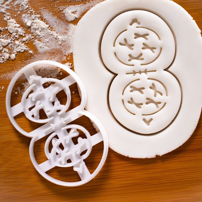 Meiosis I Telophase Cookie Cutter - microbiology laboratory science cell mitosis