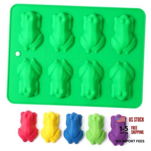 Silicone Frog Mold, Passover Frog Silicone Candy Molds for Chocolate | 3D Frog