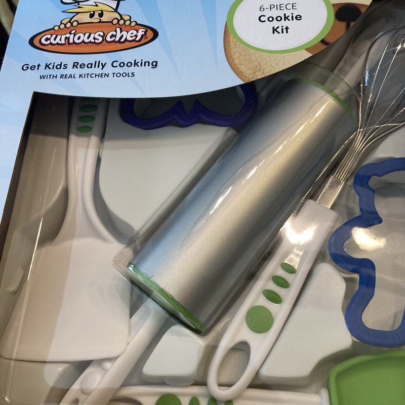 Curious Chef TCC50106 - 6 piece Cookie Kit, Brand New In Box. For Kids. gallery