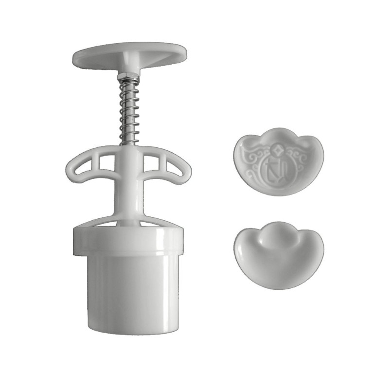 Mooncakes Maker Molds With 3D Pattern Ingot Shape Design For Home Baking gallery