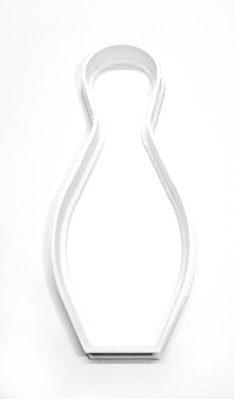 BOWLING BALL PINS SHIRT RECREATIONAL SPORT ACTIVITY COOKIE CUTTER USA PR1372 gallery