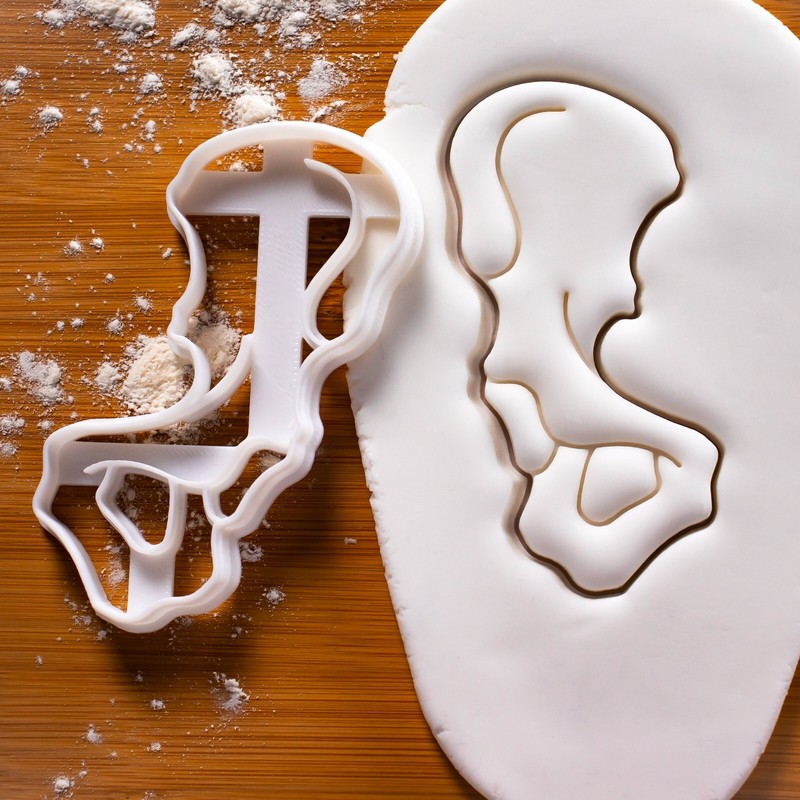 Hip Bone Cookie Cutter – skeleton xray medical get well soon orthopedic anatomy