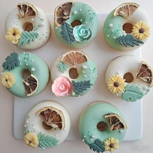 Rose Silicone Candy Mold Mini Flower Fondant Chocolate Molds For Cake Style L gallery