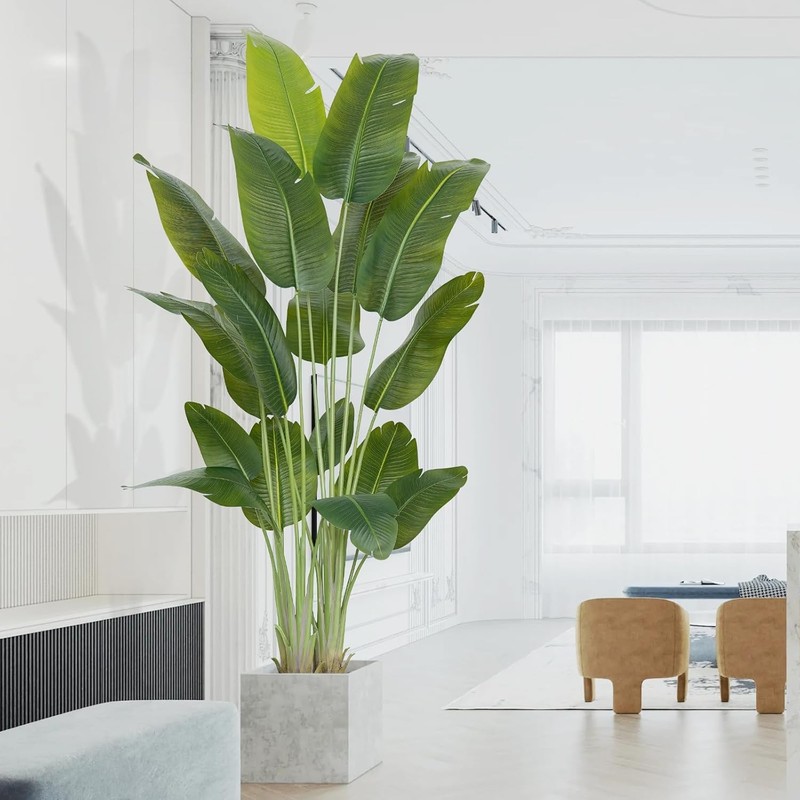 Artificial Tropical Plant 7.5Ft Bird of Paradise gallery