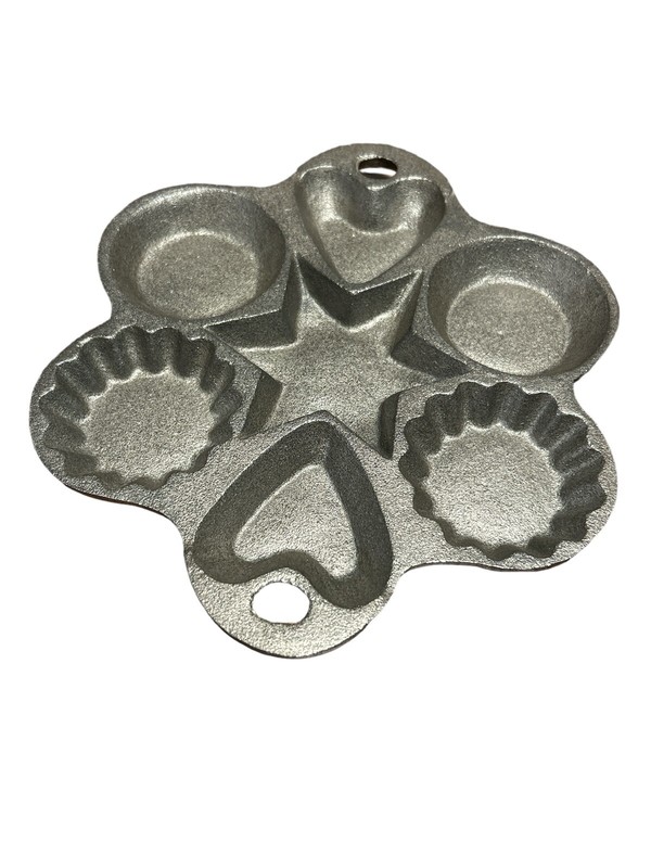 NEW Pewter Cornbread Mold EMIG PRODUCTS Reading, Pa Bakeware Baking Mold Shapes