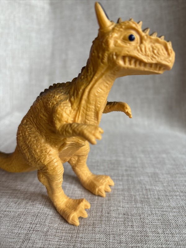 Cake, Topper, Yellow And Black CARHOTAURUSPvc From The 1990S gallery