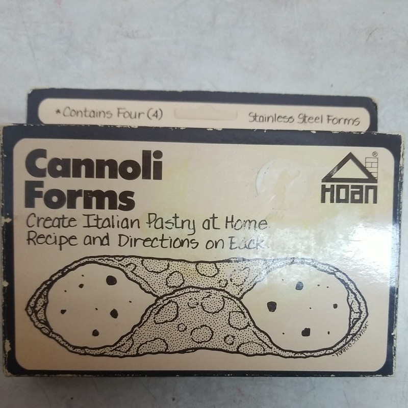 HOAN Products Set of (4) Stainless Steel Cannoli Forms; NOB gallery