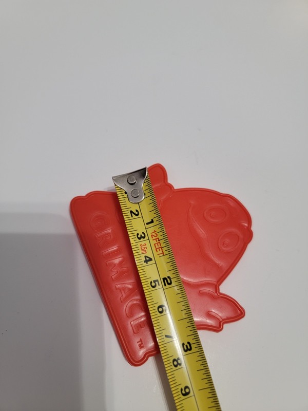 Lot Of 2 Vintage Cookie Cutter McDonalds Grimace Red Yellow gallery