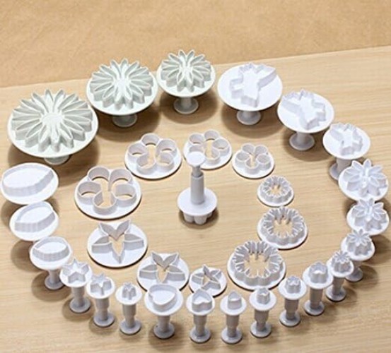 Cake Fondant Cookie Cutter Set 33 Pcs Cake Decor Tools DIY Shapes gallery