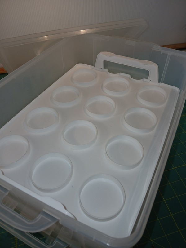 Cupcake Tray Holder Case Holds 24 cupcakes 2 Tier gallery