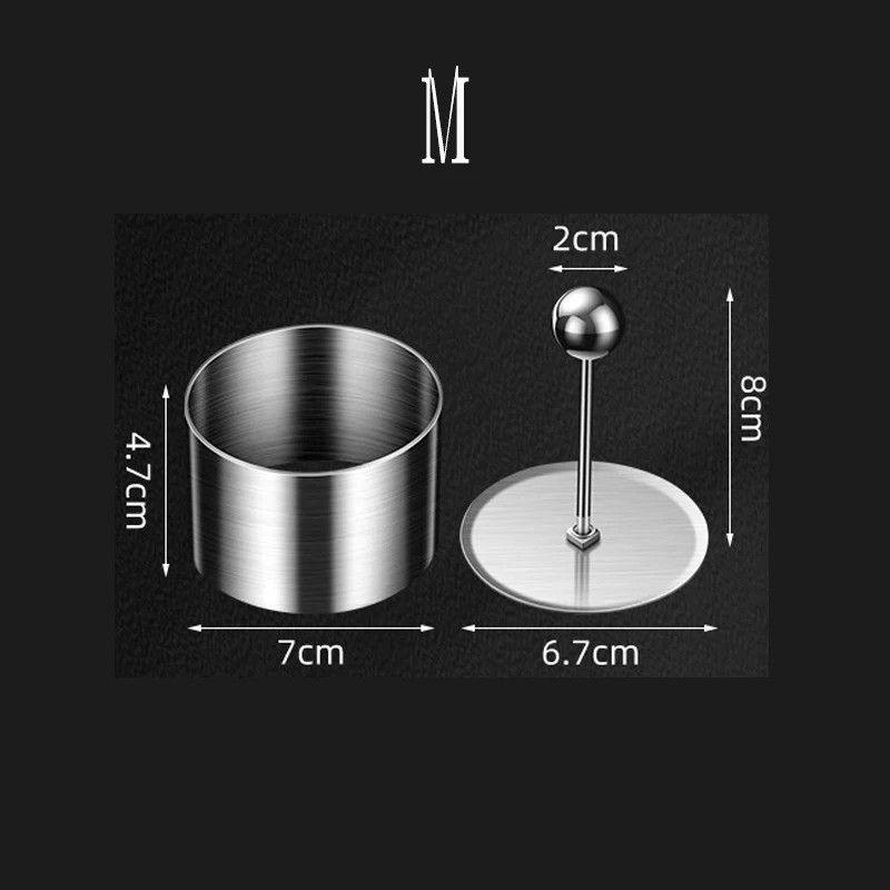 Round Stainless Steel Cake Mousse Ring with Lid Cake Decoration Tool Pastry Cake gallery