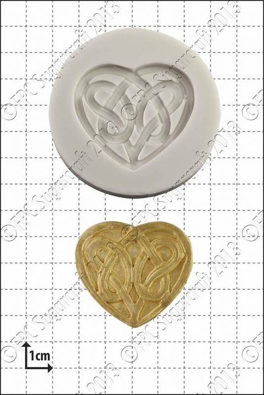 Silicone mould Celtic Love Knot Food Use FPC Sugarcraft