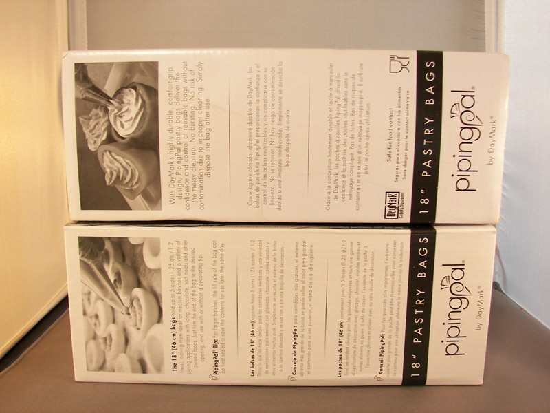 DayMark 18” Disposable Pastry Bag No Slip, Clear Decorating Bags - 200 Count NEW gallery
