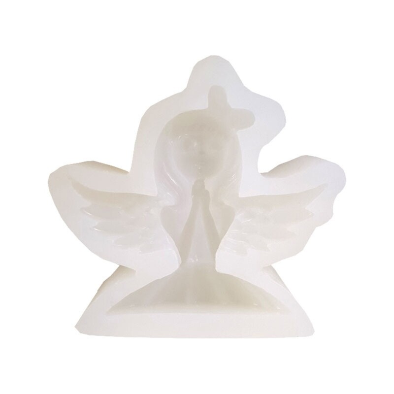 Chocolate Wing Angel Princess Fondant Cake Candy Silicone Mold for Decor gallery