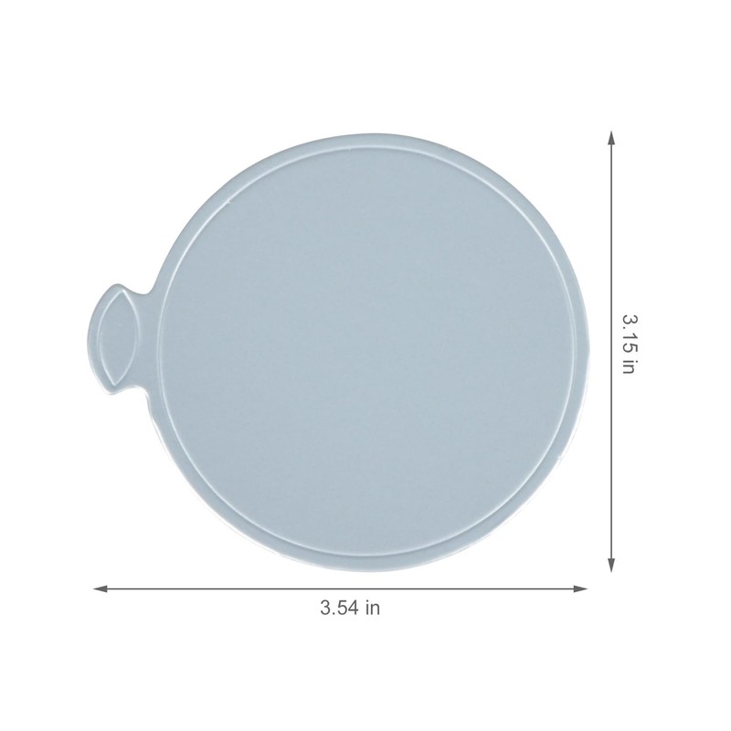 50 PCS Mini Cake Boards 3.15 Inch Round Cardboard Mouse Cupcake Silver gallery