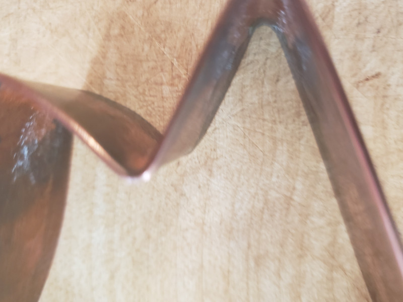 COPPERSMITH RAY BRAMAN HAND MADE RARE COPPER LARGE GRADUATION CAP COOKIE CUTTER gallery