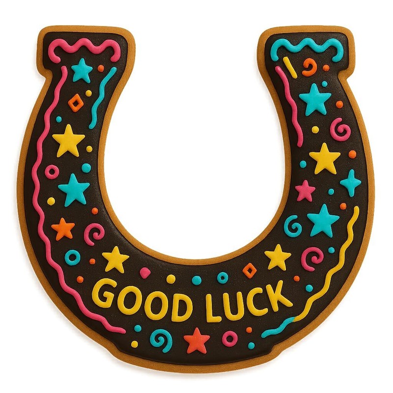 Horseshoe Cookie Cutter & Stamp Set (4x4") gallery