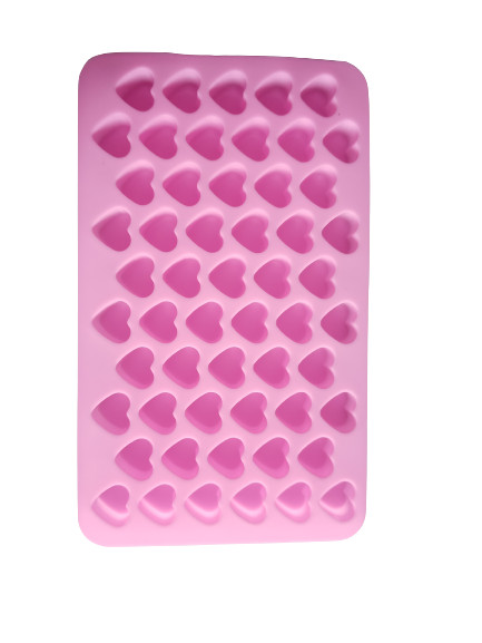 3D Mini Silicon Mold 55 Hearts- Chocolate Jelly Candy Biscuit Ice Wax Candles gallery