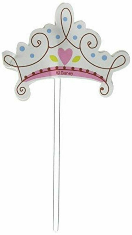 CROWN Cupcake Toppers Fun Pix Wilton discontinued #2113-7476 princess 5pks of 24 gallery
