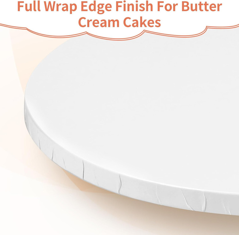 Cake Boards 12 Inch round - Sturdy 1/2 Inch Cake Drum, 12 Inch Cake Boards,Corru gallery