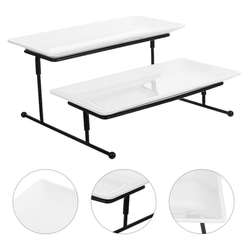 Dessert Tier Stand Display Tray Cupcake Tower Food Risers Buffet Table gallery