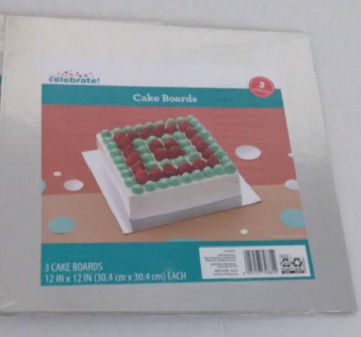 3x Way to Celebrate Cake, 12 in. Boards Pack of 3 gallery